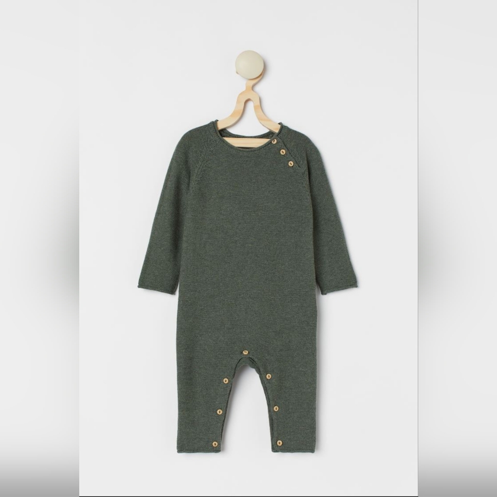 H&M organic overall onesie Unisex